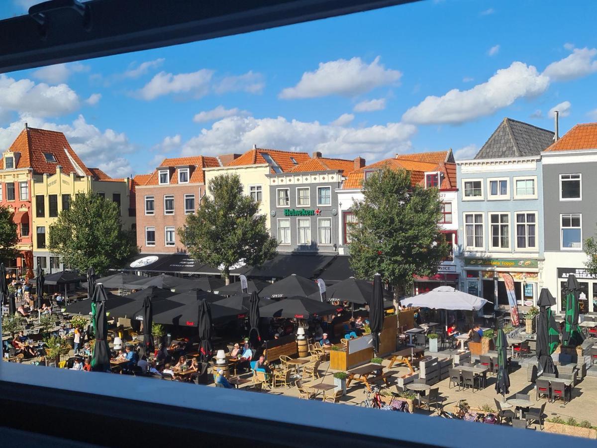 Rijksmonument Havenzicht, Met Zeezicht, Ligging Direct Aan Zee En Centrum Vlissingen Esterno foto
