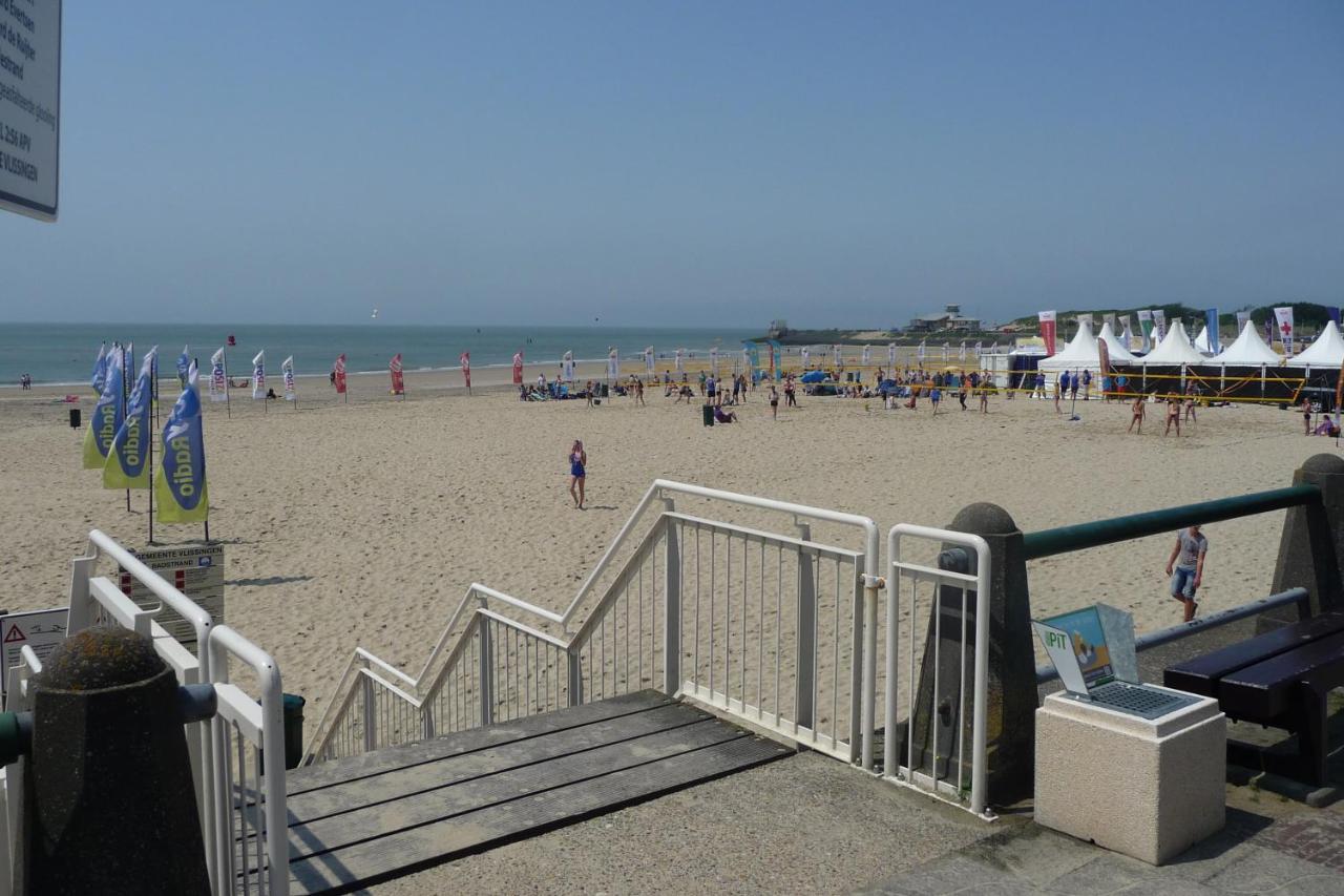 Rijksmonument Havenzicht, Met Zeezicht, Ligging Direct Aan Zee En Centrum Vlissingen Esterno foto