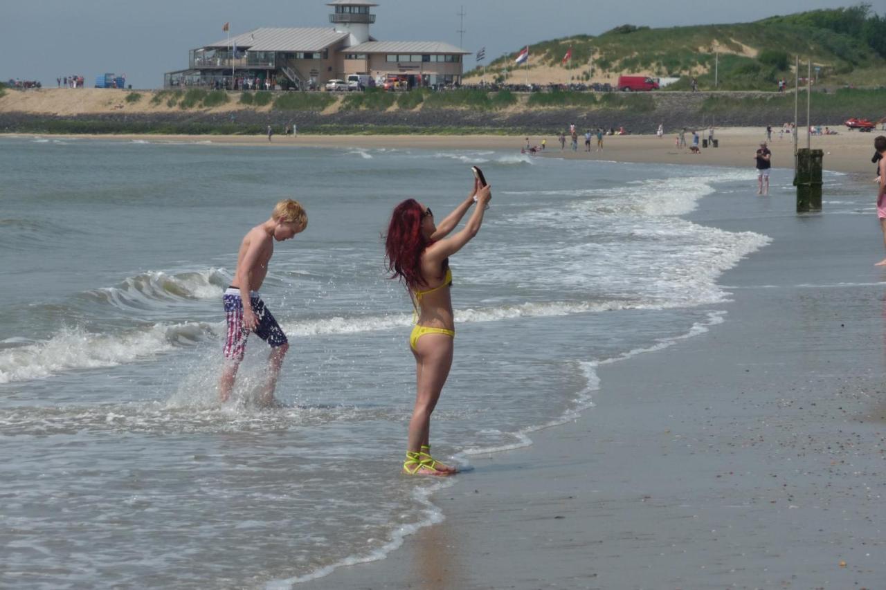 Rijksmonument Havenzicht, Met Zeezicht, Ligging Direct Aan Zee En Centrum Vlissingen Esterno foto