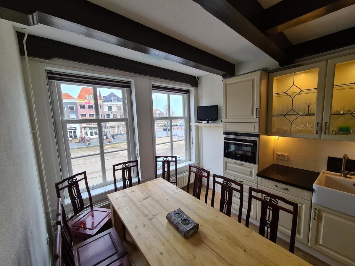 Rijksmonument Havenzicht, Met Zeezicht, Ligging Direct Aan Zee En Centrum Vlissingen Esterno foto