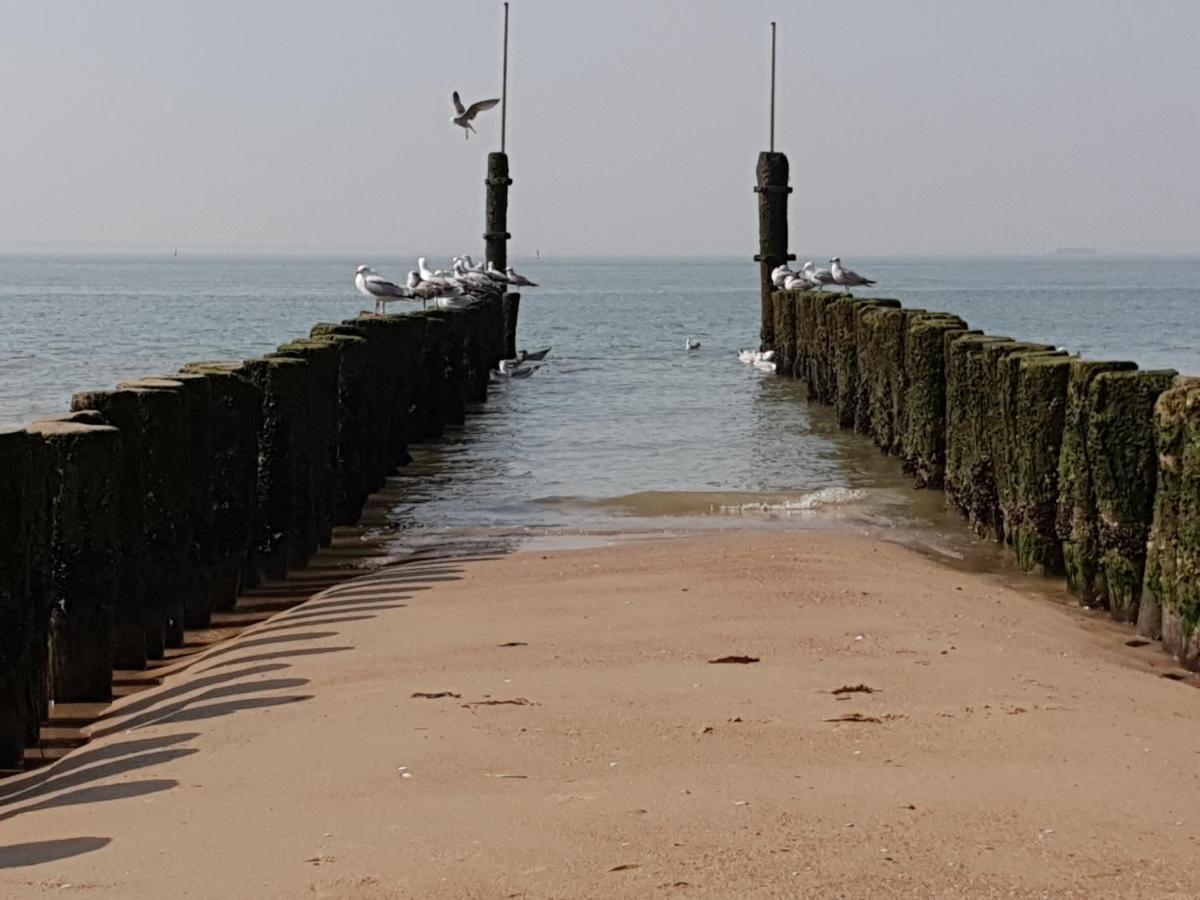 Rijksmonument Havenzicht, Met Zeezicht, Ligging Direct Aan Zee En Centrum Vlissingen Esterno foto